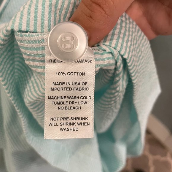 Cat’s pajamas Seersucker Stripe PJ - Picture 14 of 16